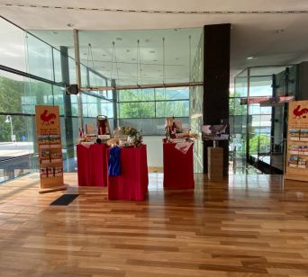  Promocijski kotiček združenja Roter Hahn, soorganizator kongresa