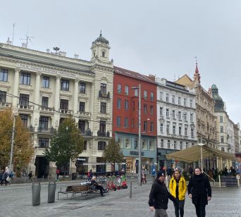 Ogled Brna, staro mestno jedro