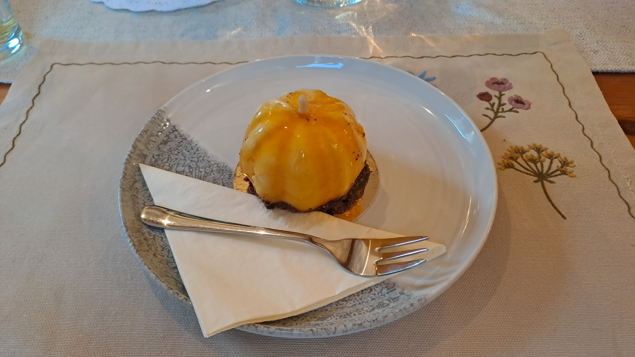 Na koncu so postregli še z izvrstno sladico, ki jo je pripravila Vidova sestra.