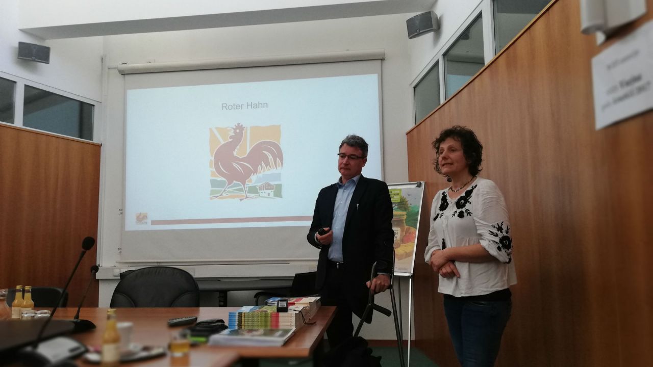 Predstavitev blagovne znamke Roter Hahn, dr. Hans J. Kienzl