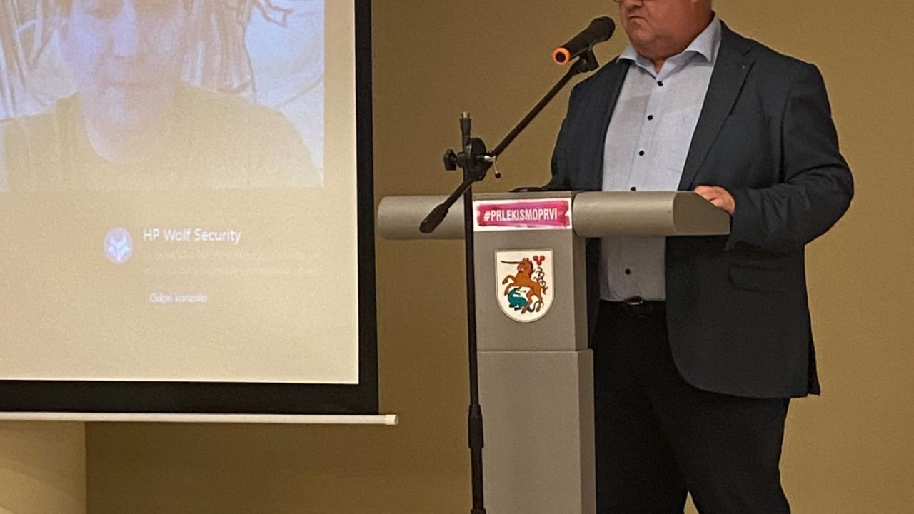 dr. Stanko Kapun, direktor KGZS-Zavod Murska Sobota nas je počastil s pozdravnim nagovorom