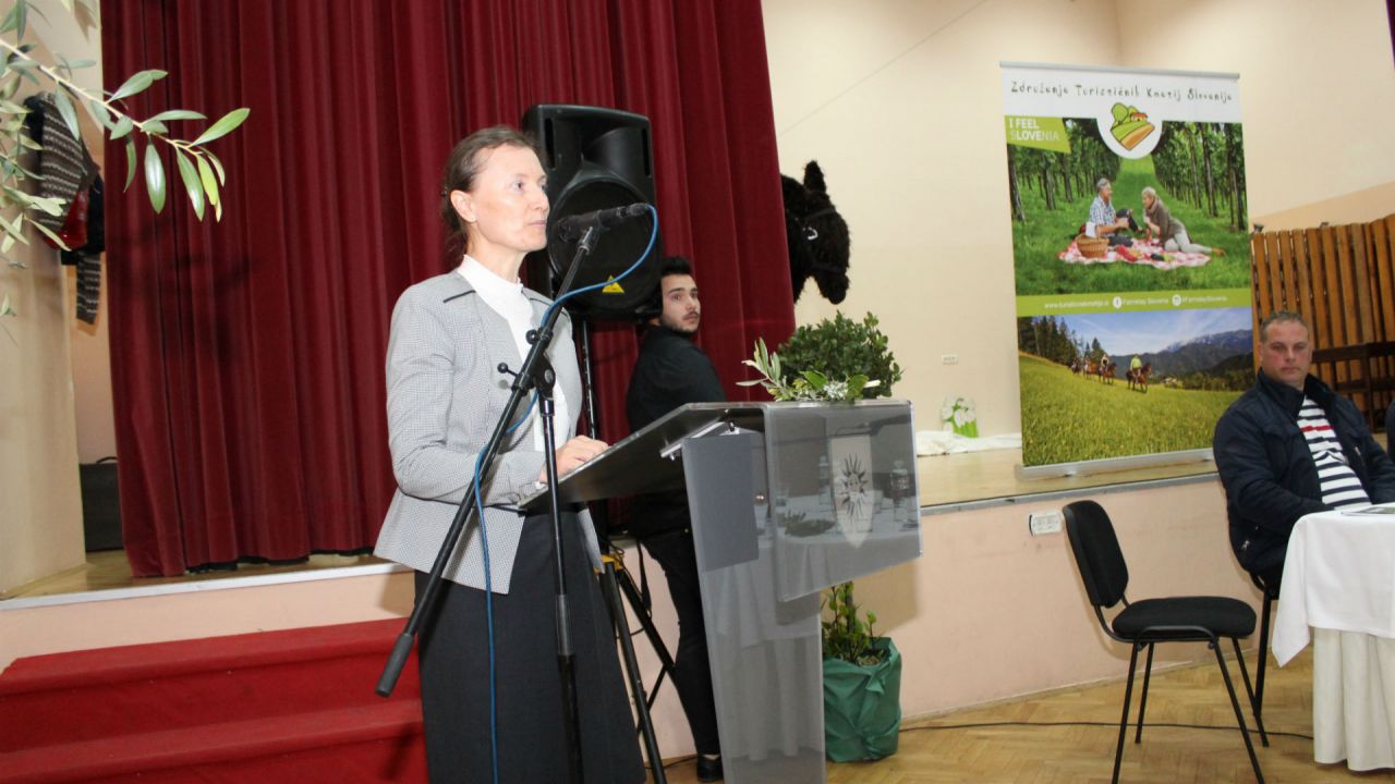 Pozdravni nagovor direktorice Direktorata za turizem na MGRT RS, Renata Martinčič